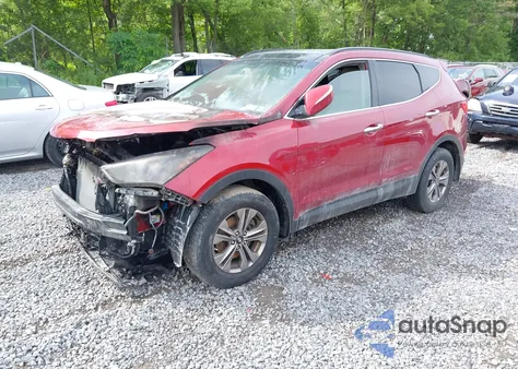 2015 Hyundai Santa Fe Sport 2.4L from USA, damaged, VIN 5XYZUDLB4FG294425